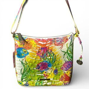 NWT - BRAHMIN Katie Sea Life Embossed Leather Melbourne IMMERSIVE